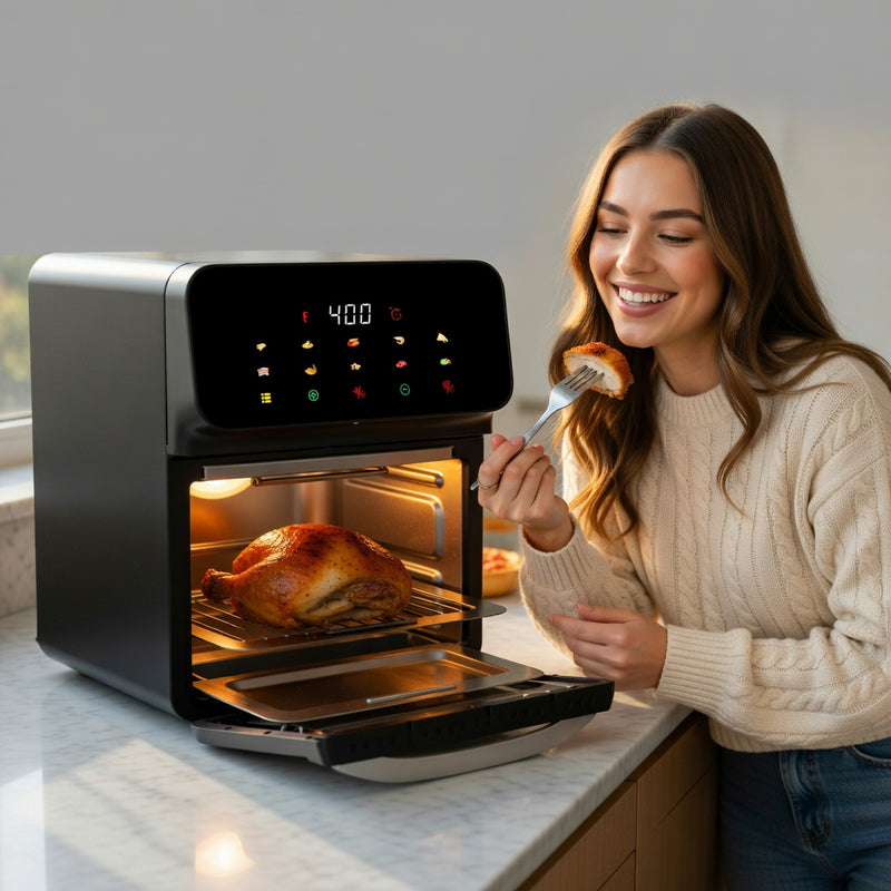 Cooks faster than your oven